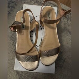 Steve Madden Women's Metallic Sandals